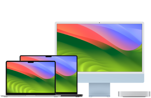 iMac, MacBook Pro, MacBook Air